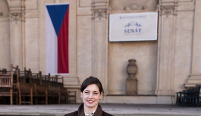 Adéla Šípová v Senátu