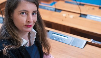 Adéla Šípová v Senátu