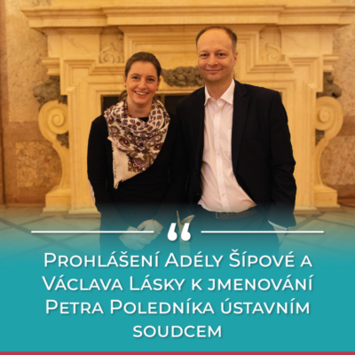 Adéla Šípová a Václav Láska.
