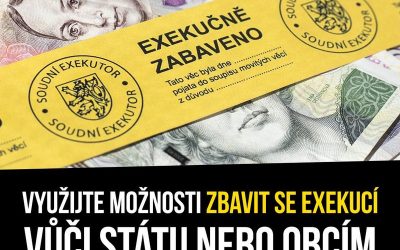 Milostivé léto může pomoci zatočit s&nbsp;dluhy až 300 tisícům občanů