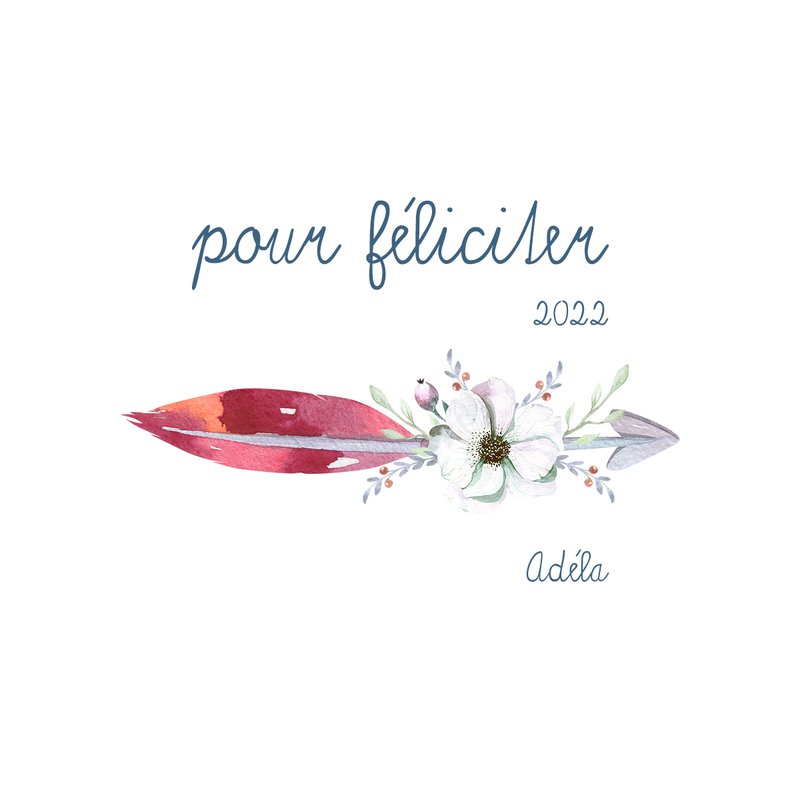 PF 2022 (pour féliciter)