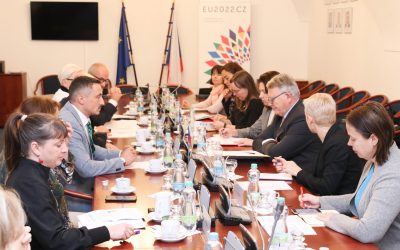 Report senátorky: setkání s komisařem pro pracovní místa a sociální věci
