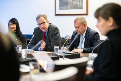 Frederik Jorgensen na senátním Výboru pro evropské záležitosti