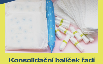 Cože? Menstruační potřeby s daní 21%!