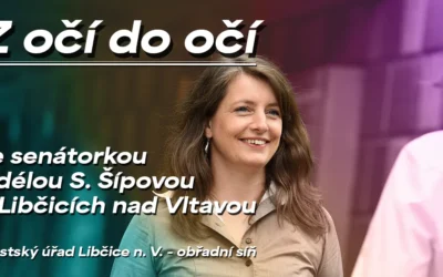 Z očí do očí se senátorkou Adélou S. Šípovou v Libčicích nad Vltavou