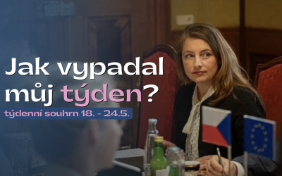 Co přinesl další týden v Senátu i v regionu – 18.–24. května 2026