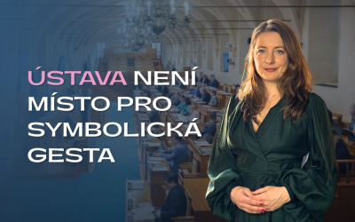 Proč jsem nepodpořila senátní návrh změny ústavy obsahující právo platit hotově a&nbsp;zůstat offline aneb Ústava není trhací kalendář