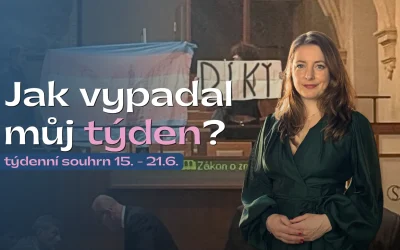 Týden mezi Senátem, debatami i&nbsp;letními radostmi – 15.–21.&nbsp;června 2026