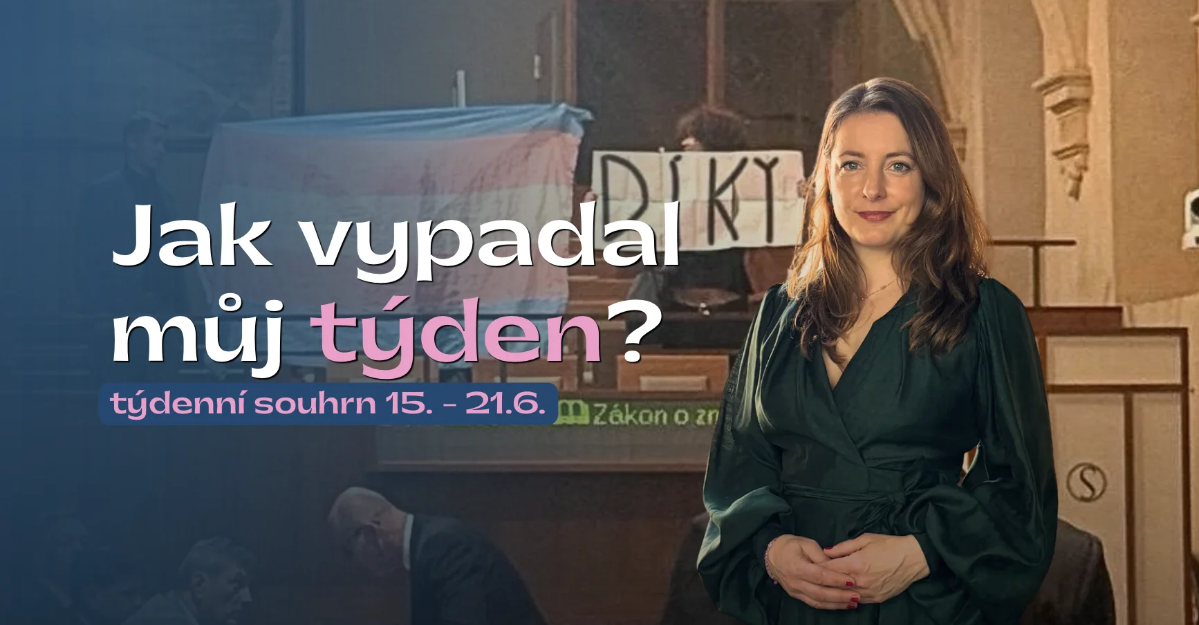 Týden mezi Senátem, debatami i letními radostmi