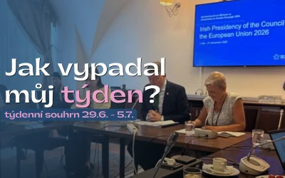 Týden mezi bydlením, Evropou a letními chvílemi s rodinou – 29. června – 5. července 2026